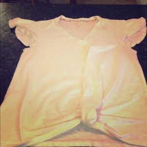 Matilda Jane Knot Tee Joanna Gaines EUC